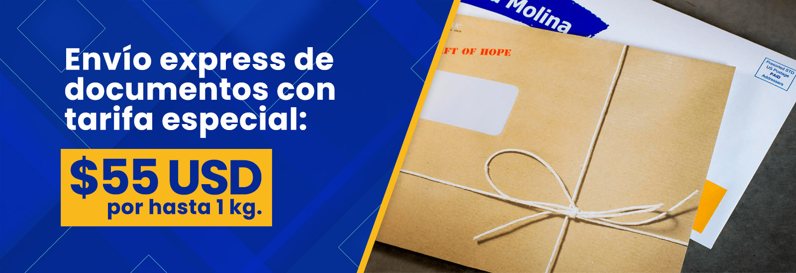 Envio de documentos express
